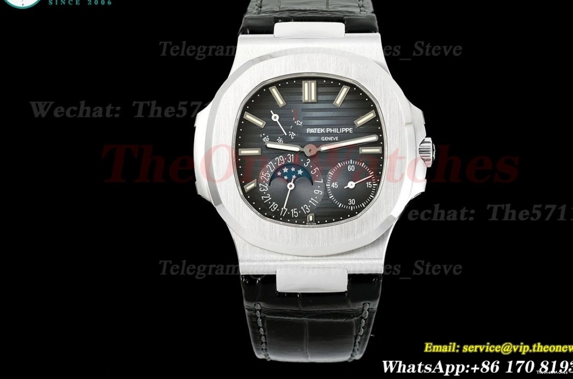 Stk PPF LE 40mm SS Super A240 5712 Blue Clone Nautilus 0418